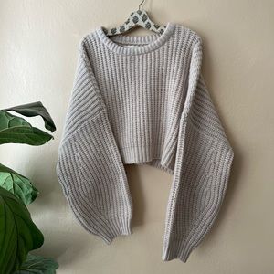 Oak + Fort Cropped Sweater